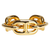 エルメス シェーヌダンクル スカーフリング ゴールド メッキ レディース HERMES 【中古】